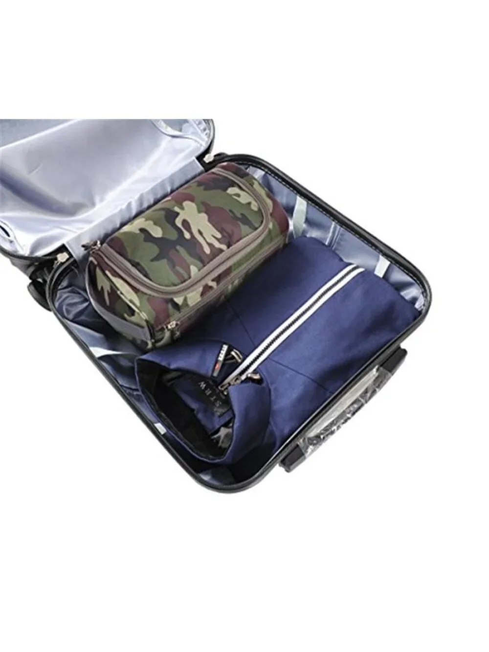 Travel Toiletry Bag Hanging Cosmetic Organizer Makeup Shaving Dopp Kit Case